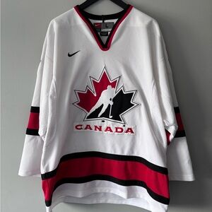 vintage nike team canada jersey